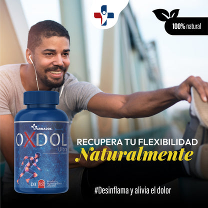 Oxdol Ultra® Suplemento Efectivo para Aliviar el Dolor y Devolverte la Libertad
