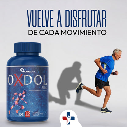 Oxdol Ultra® Suplemento Efectivo para Aliviar el Dolor y Devolverte la Libertad