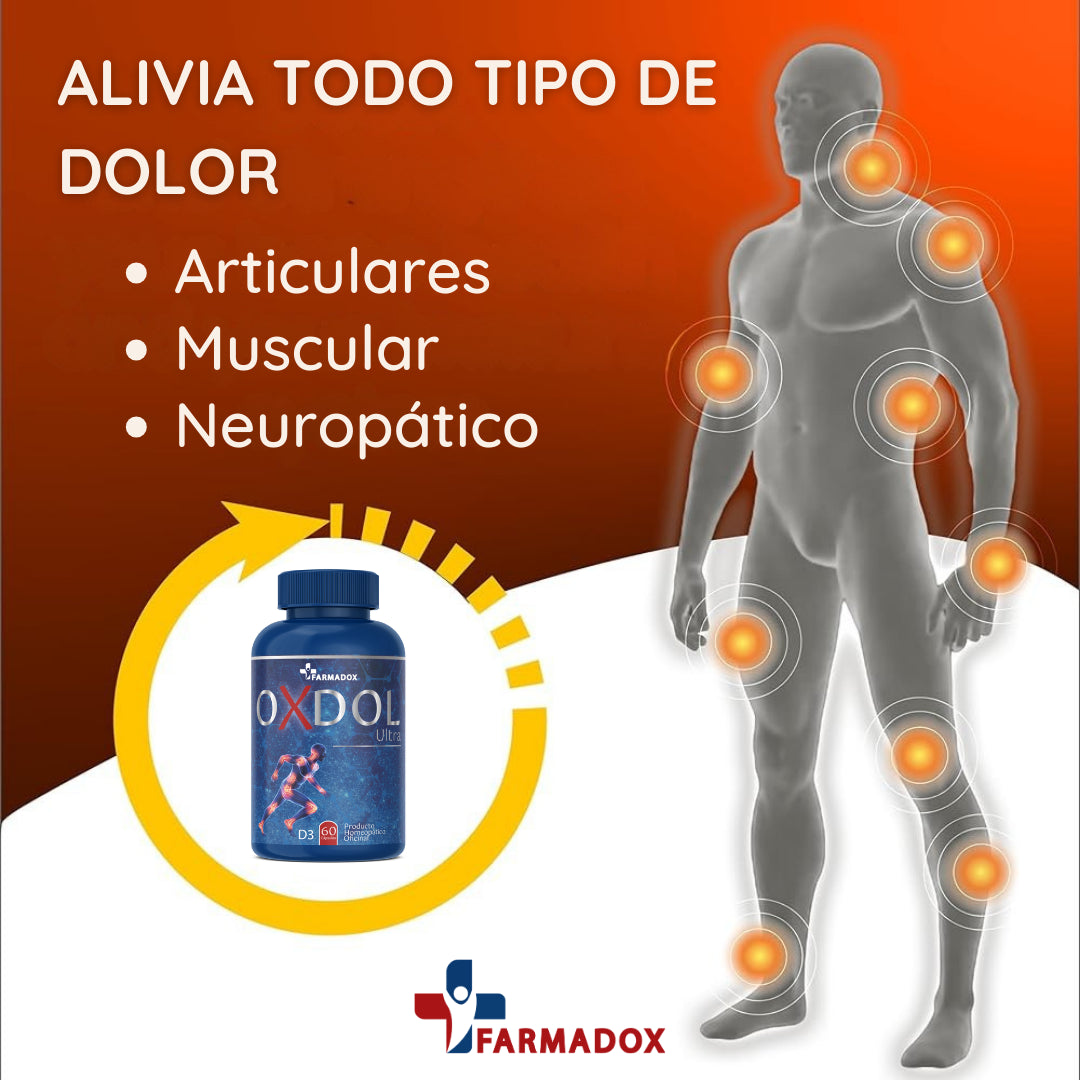 Oxdol Ultra® Suplemento Efectivo para Aliviar el Dolor y Devolverte la Libertad