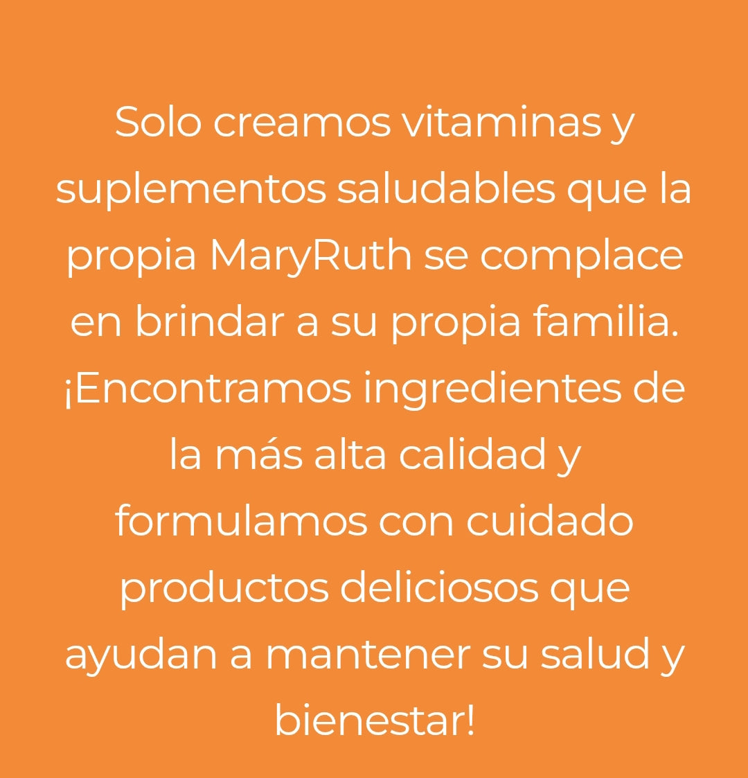 MARY RUTH´S  FRASCO 887 ML