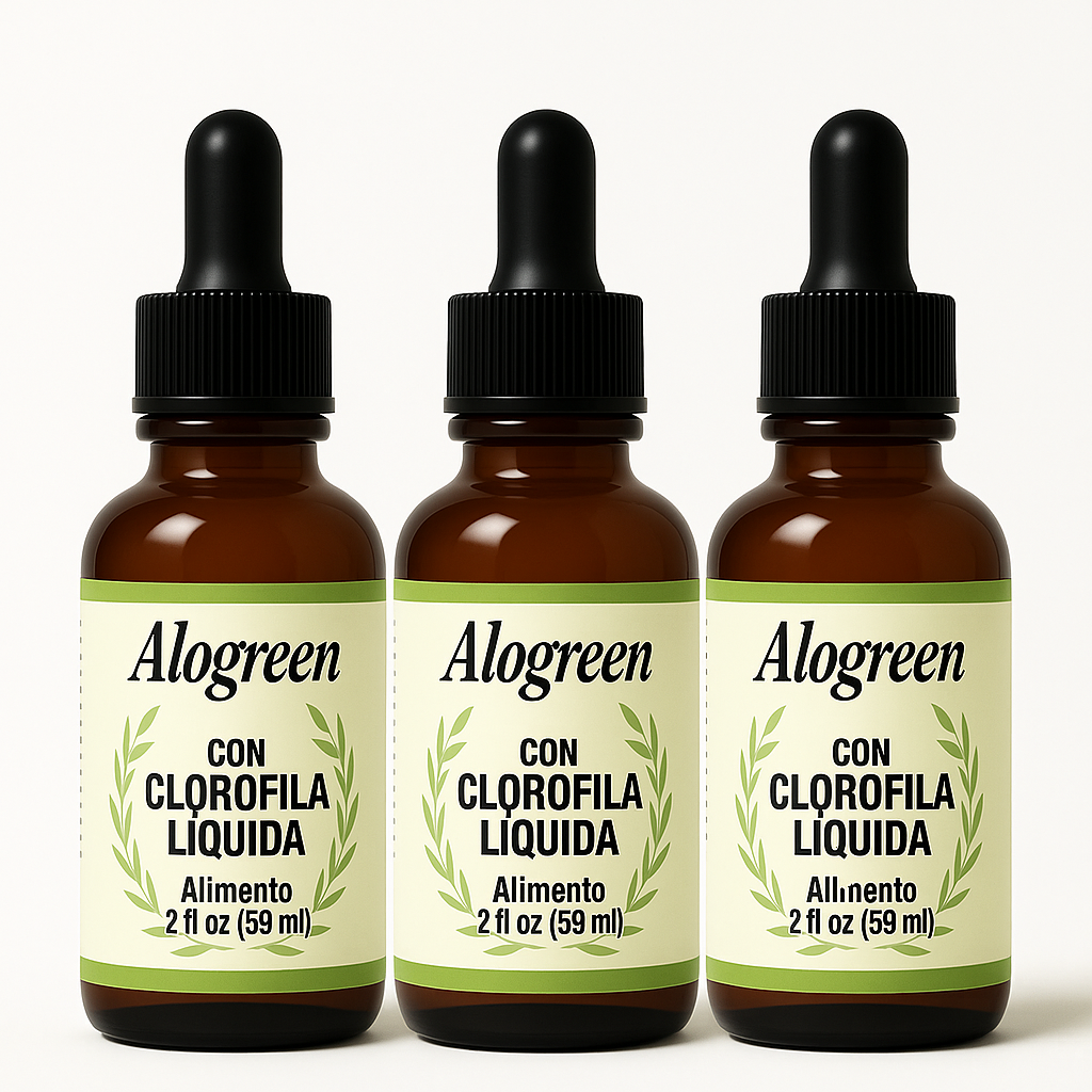 Alogreen™ Clorofila en Gotas | Detox Natural, Bienestar Digestivo y Aliento Fresco
