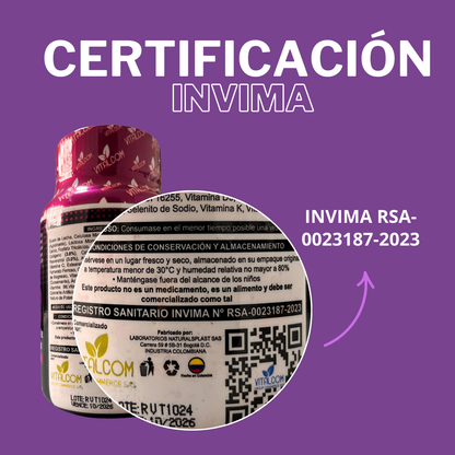 RESVERATROL FRASCO X 60 TBL MASTICABLES  VITALCOM